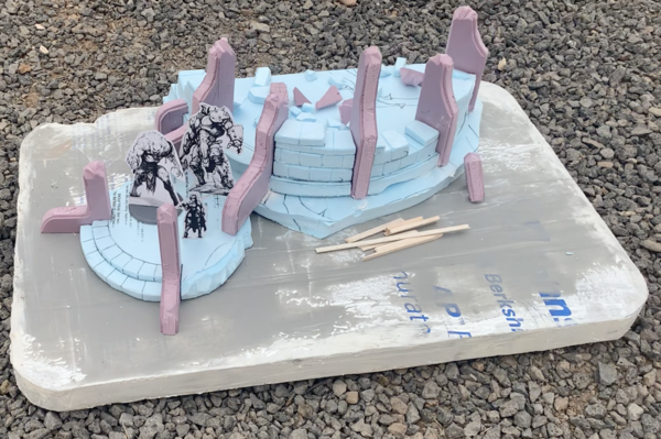 Castle of Thorns - Concept and Sculpting