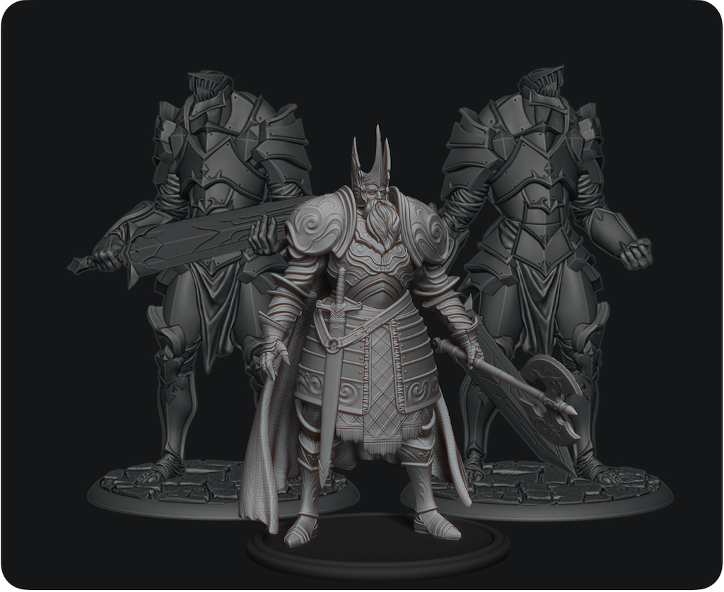 Dread King and Forsaken Guard
