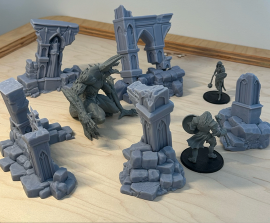 Ruined Temple Terrain