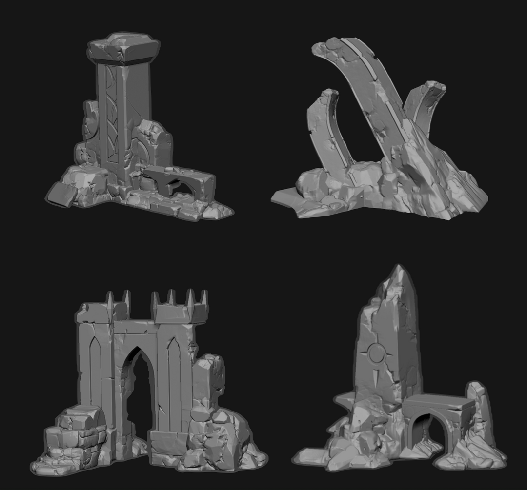 Dragon Fortress Terrain