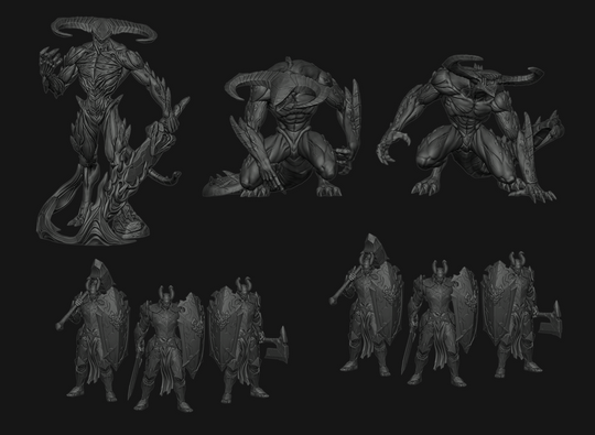 Demon Army Faction Box