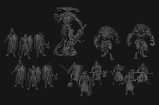 Crusaders vs Demons Battle Box