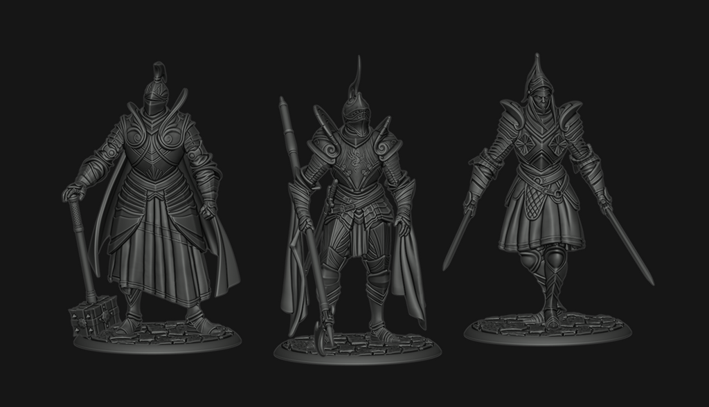 Veteran Knights – Immortal Kings Miniatures
